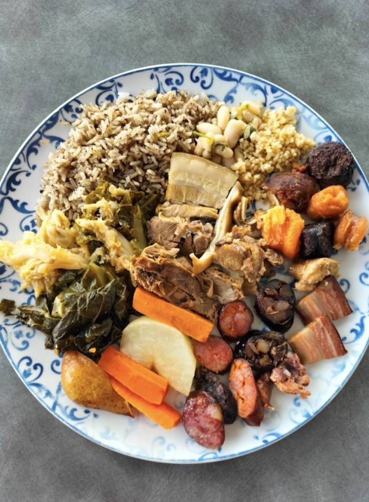 Cozido a Portuguesa traditional stew in Lisbon